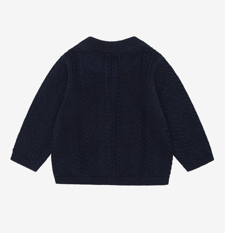 FIXONI Baby Strickjacke - Navy Blazer FIXONI Baby Strickjacke - Navy Blazer