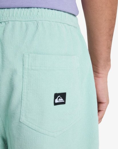 Quiksilver Taxer Cord - Kordshorts für Männer in Blue Haze