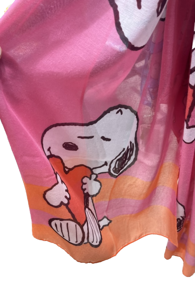 Codello Peanuts Schal in Pink & Orange - Snoopy Codello Peanuts Schal in Pink & Orange - Snoopy