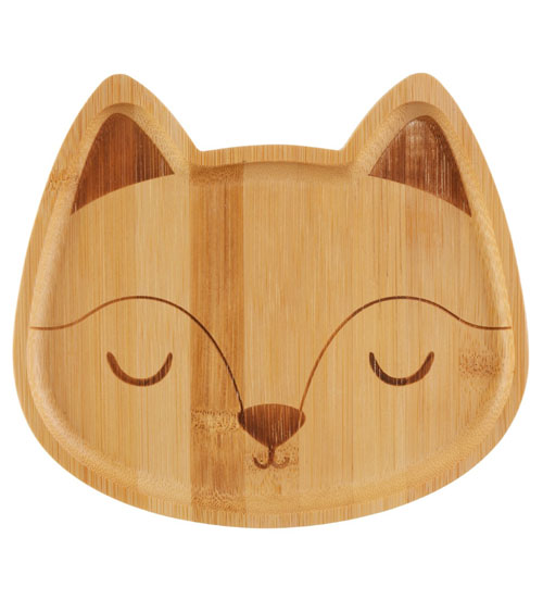 Sass & Belle Bambusteller - Fuchs