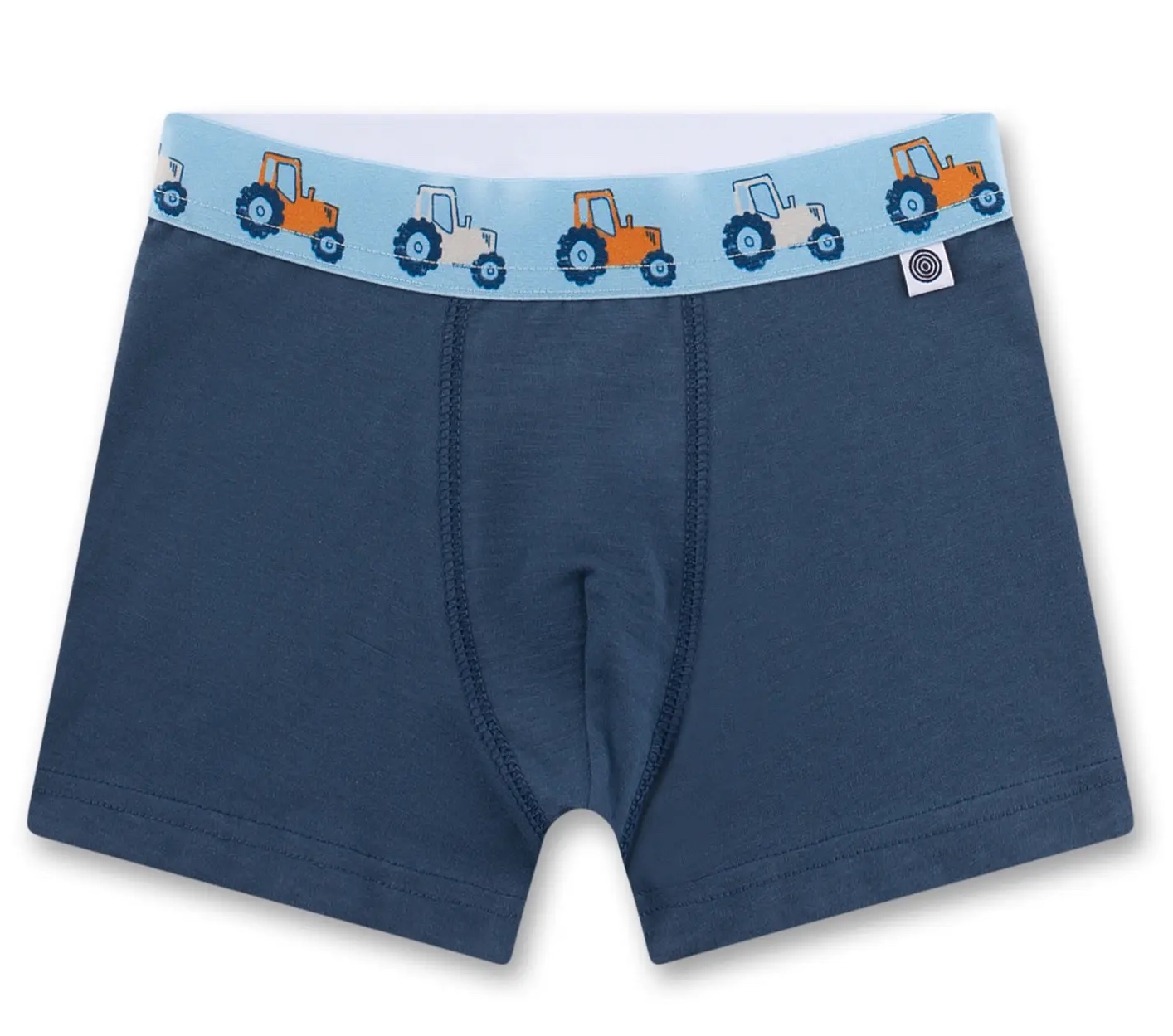 Sanetta Jungs Boxershorts 2er Set Hipshorts (Doppelpack) blau Traktor