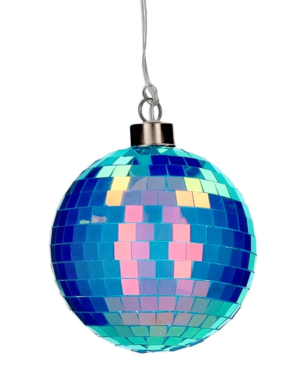 The Gift Company DISCO LED Kugel aus Glas in Neon Blau – 10 cm The Gift Company DISCO LED Kugel aus Glas in Neon Blau – 10 cm