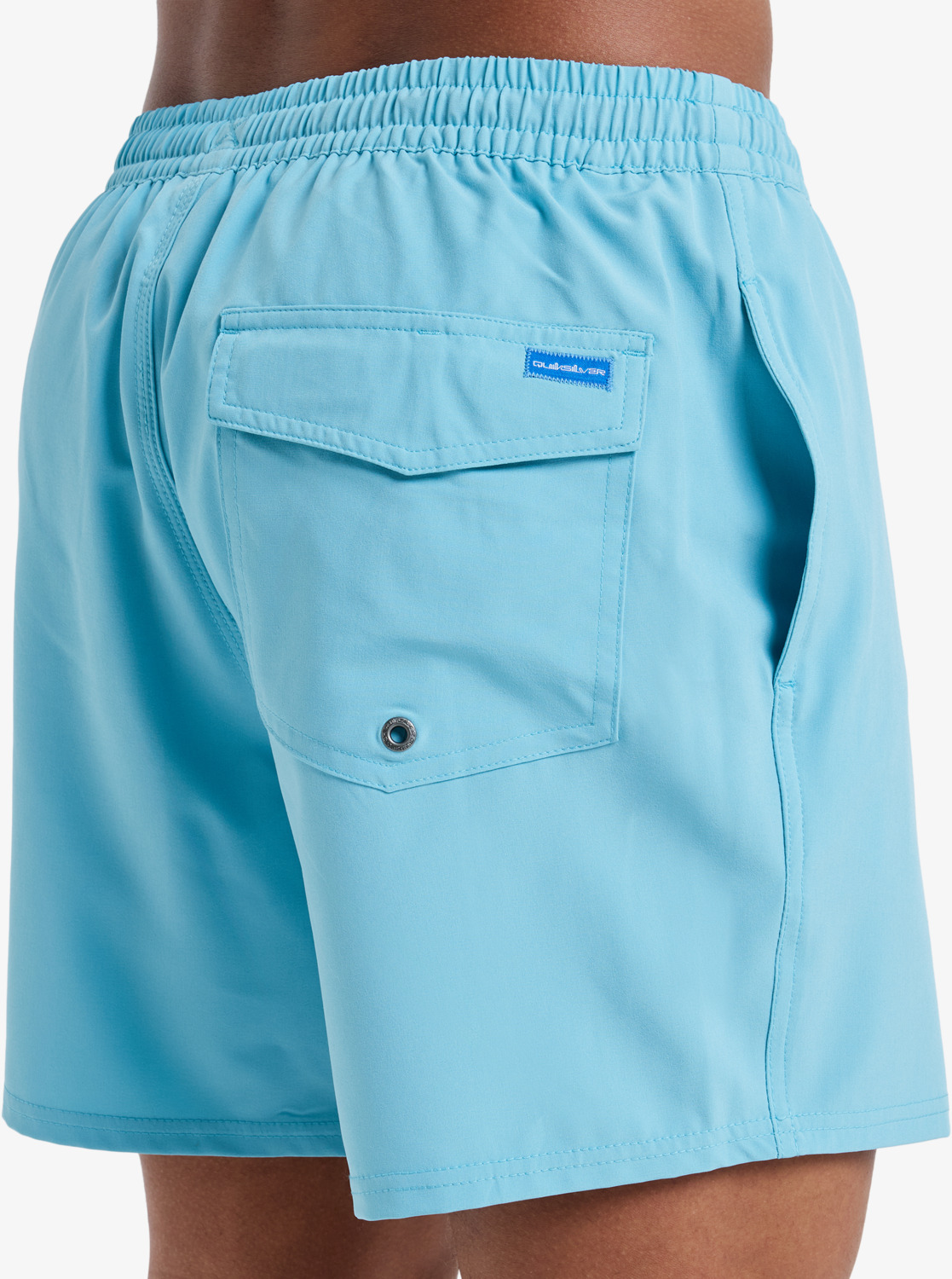Quiksilver Surfsilk Solid 16" Badehose Schwimmshorts in Aqua Blau Quiksilver Surfsilk Solid 16" Badehose Schwimmshorts in Aqua Blau