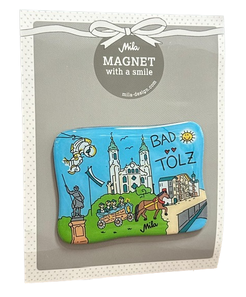 Bad Tölz Magnet mit Originalem Design BAD TÖLZ