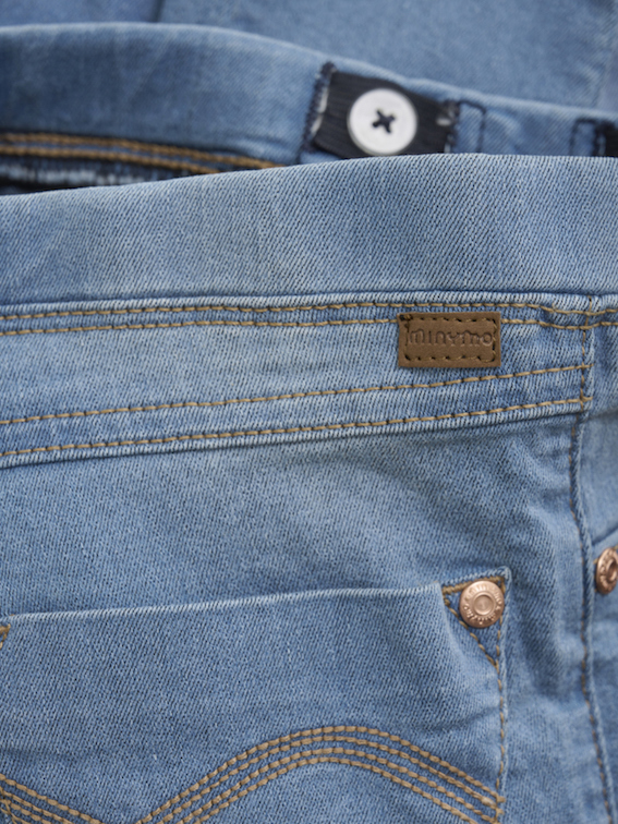 Minymo Denim Jegging in Hellblau