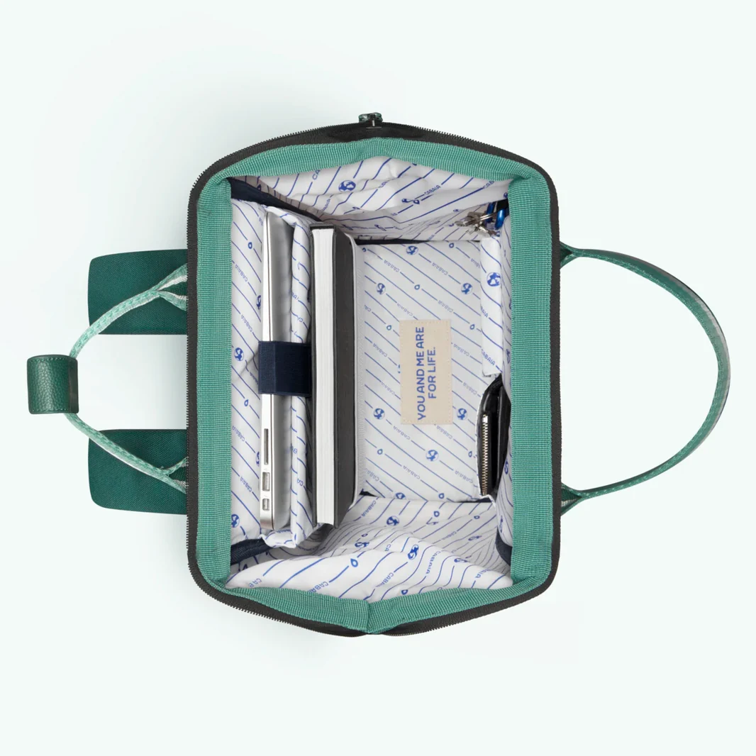 Cabaia Rucksack LIMA Medium mit Laptop-Fach - Grün