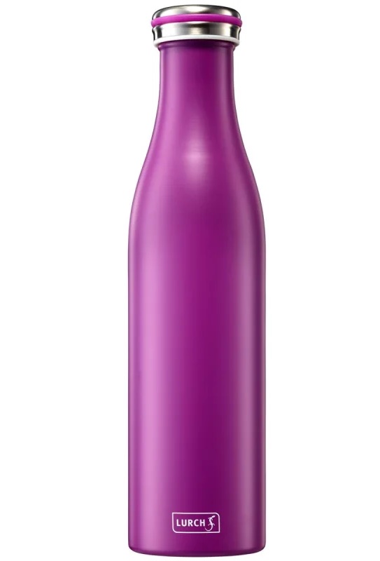 Lurch Edelstahl Thermosflasche 750ml - Purple Lila