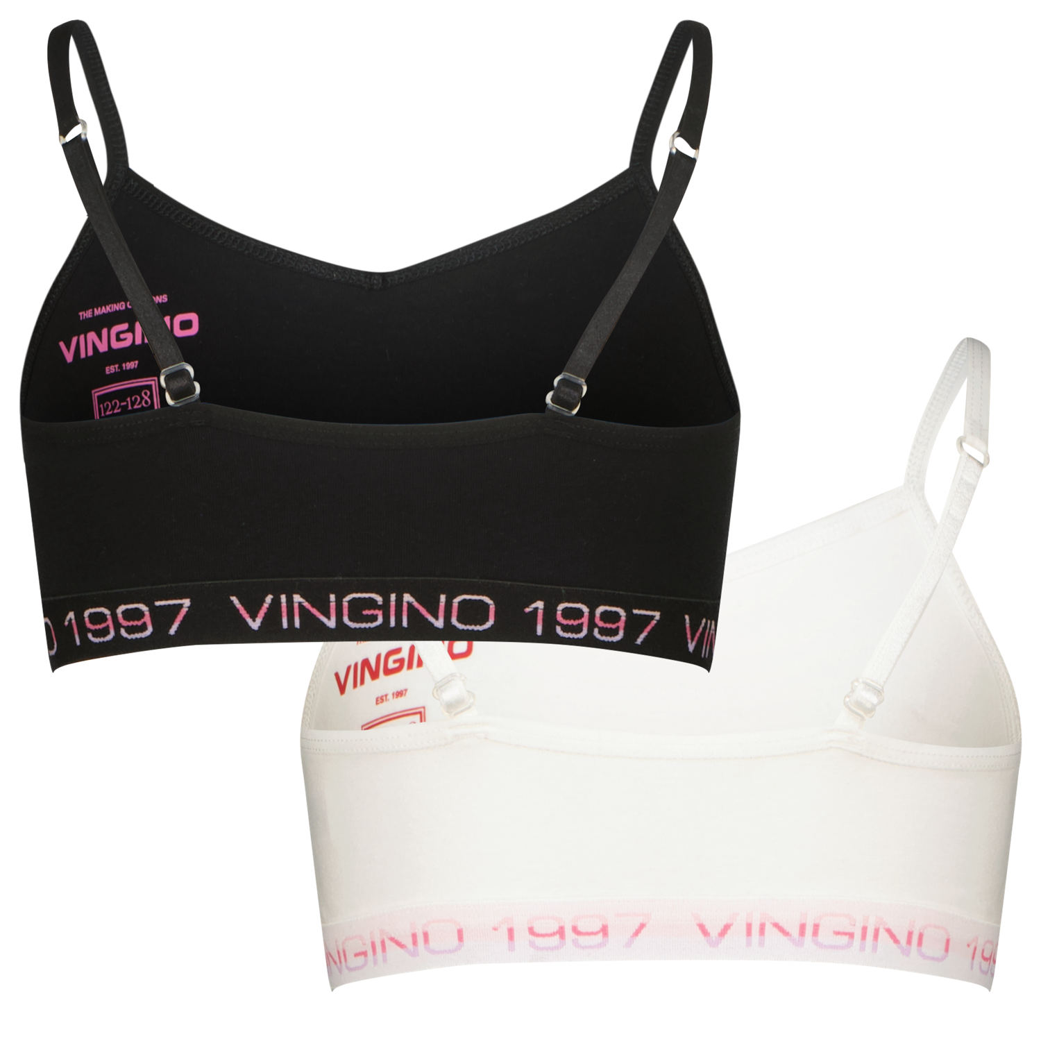 Vingino Bustier 2er Set - Multicolor Black Vingino Bustier 2er Set - Multicolor Black