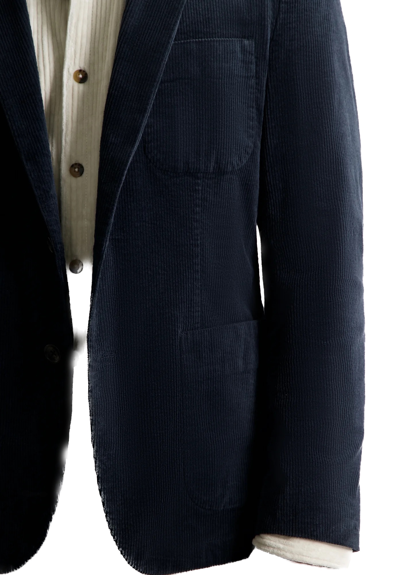 DSTREZZED Blazer Rusty in Ribcord - Collegiate Blue/Dunkelblau - SALE DSTREZZED Blazer Rusty in Ribcord - Collegiate Blue/Dunkelblau - SALE