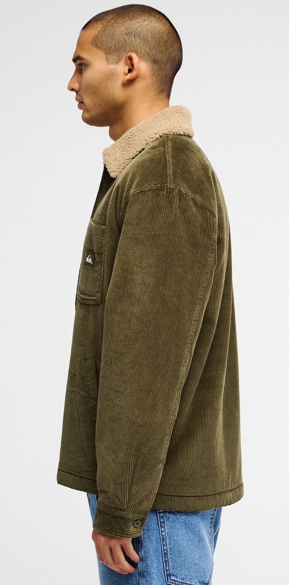 Quiksilver Herren DNA Sherpa Harrington in Grün Quiksilver Herren DNA Sherpa Harrington in Grün