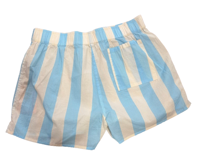 Saint Barth Boxy Girls Boxer Short Hellblaue Streifen Saint Barth Boxy Girls Boxer Short Hellblaue Streifen