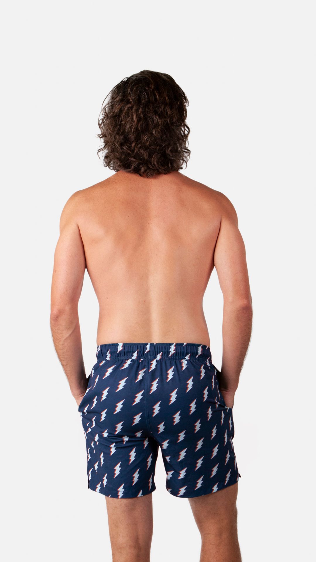 Barts Badeshorts Joao - Navy mit Blitzen
