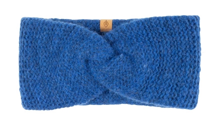 PURE PURE Damen Stirnband aus Merinowolle & Baby Alpaka in Royalblau