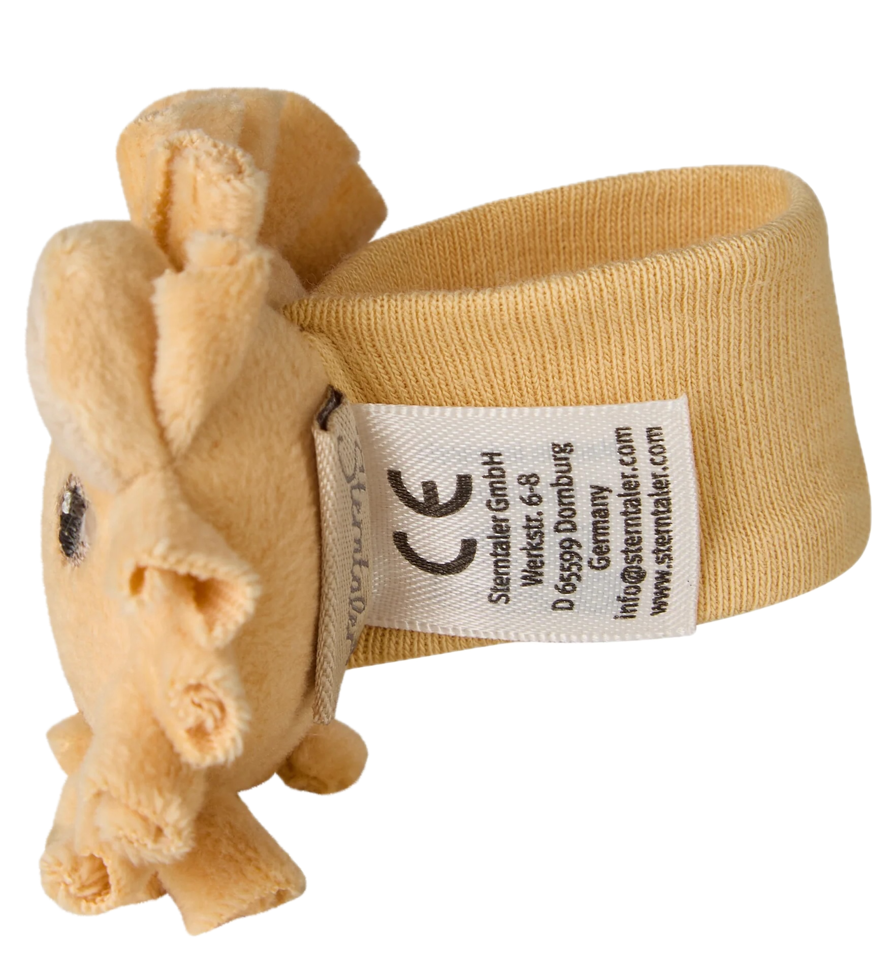 Sterntaler Armrassel mit elastischem Armband - Leo Löwe 