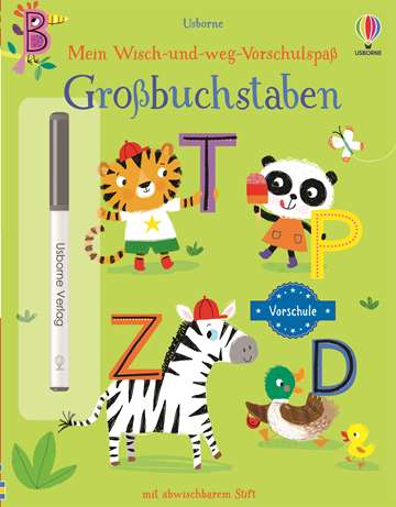 Grossbuchstaben Usborne Mitmachspaß Großbuchstaben