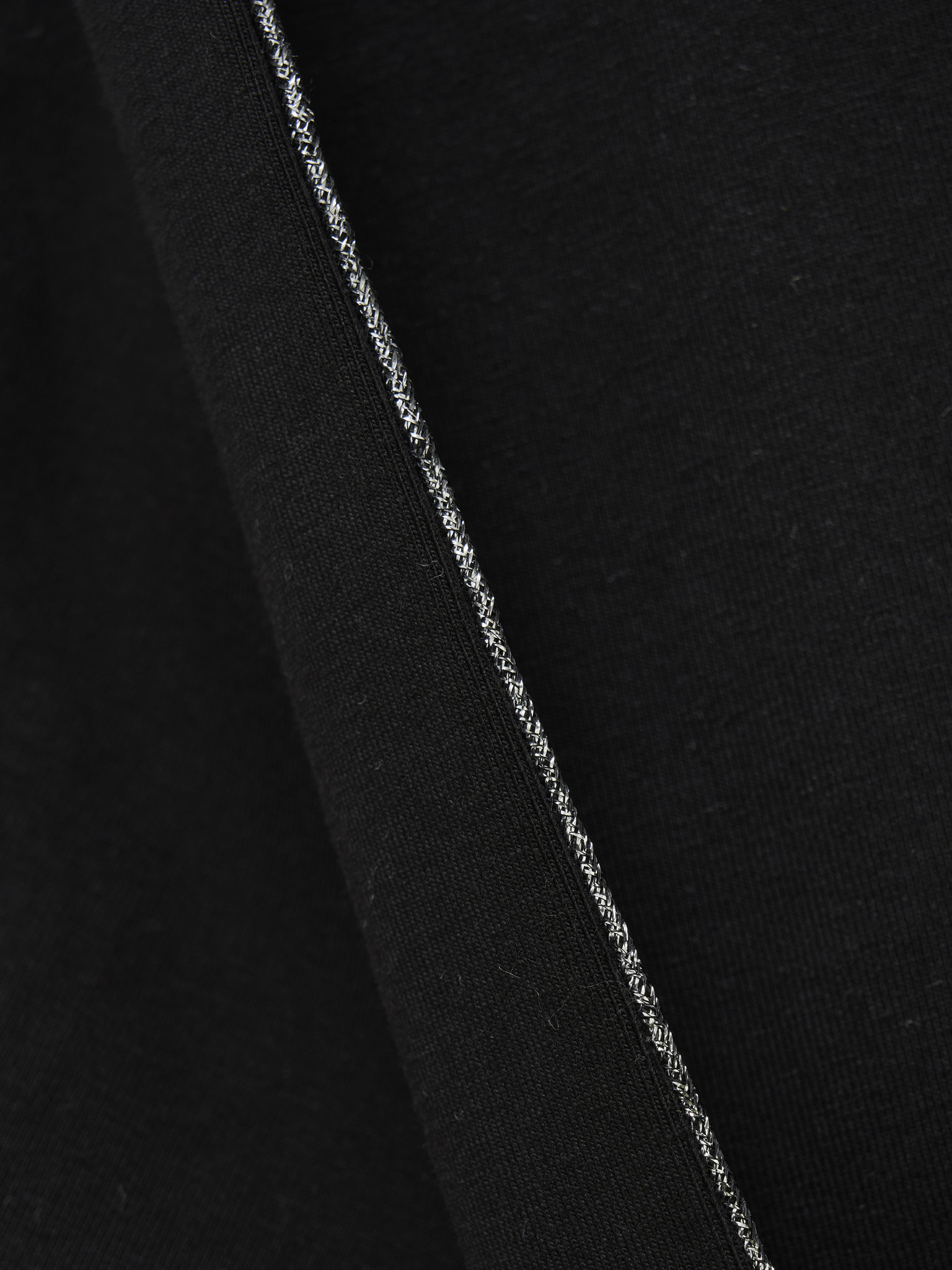 Creamie Leggings in Schwarz mit silbernen Glitzer Streifen Creamie Leggings in Schwarz mit silbernen Glitzer Streifen