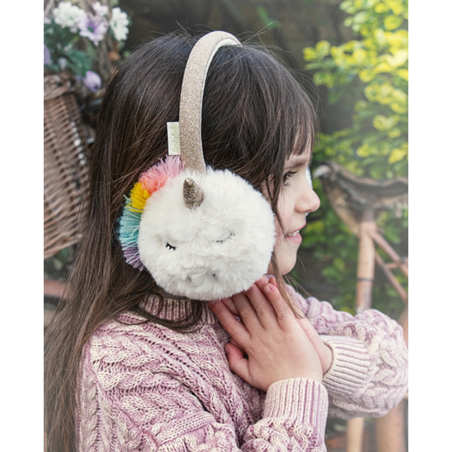 Rockahula Ohrwärmer Rainbow Unicorn Earmuffs - Regenbogen Einhorn Ohrenschützer Rockahula Ohrwärmer Rainbow Unicorn Earmuffs - Regenbogen Einhorn Ohrenschützer