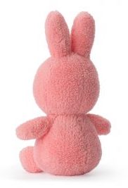 Bon Bon Toys Miffy Sitting Terry Pink - Frottee Rosa