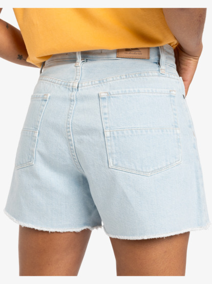 Roxy Denim-Shorts für Frauen in Bleach Blau Denim