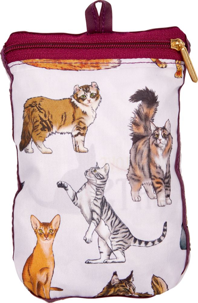 Die Spiegelburg Einkaufstasche Faltshopper Katzen - I love cats & dogs