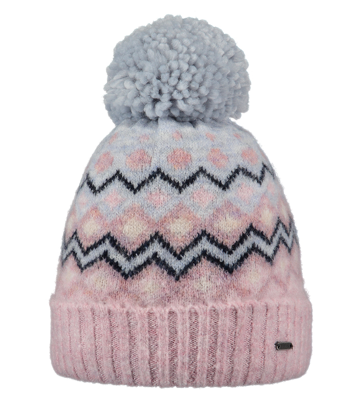 Barts Kids Kizy Beanie in Rosa mit Eisblau
