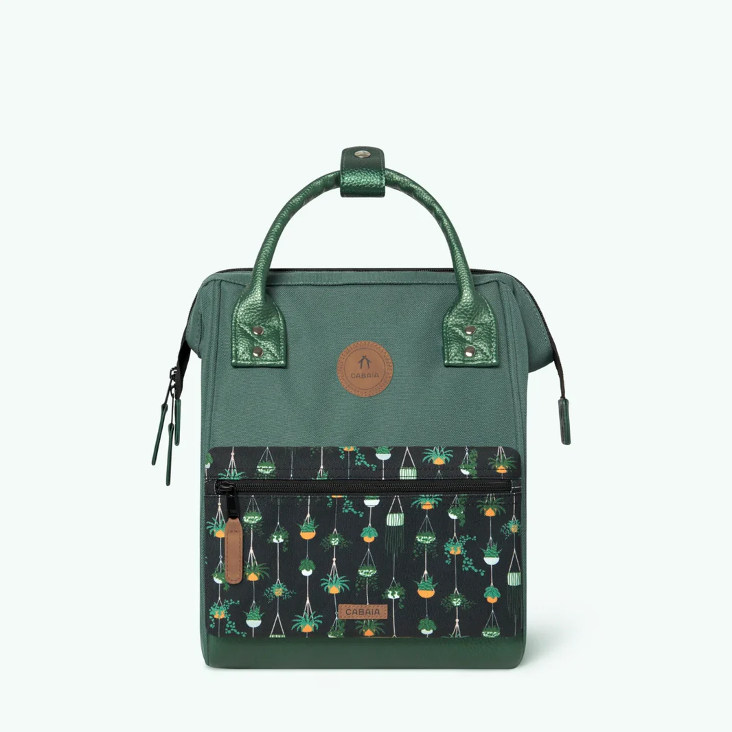 Cabaia Rucksack LEON Small mit Laptop-Fach - Grün 
