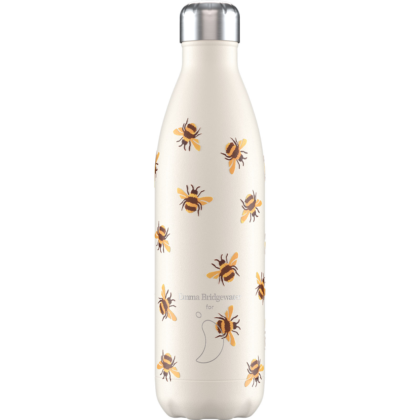 1646232215-og_750ml_eb_bumble-1 Chilly's Edelstahl Thermos Flasche - Emma Bridgewater Bumblebees - 750 ml