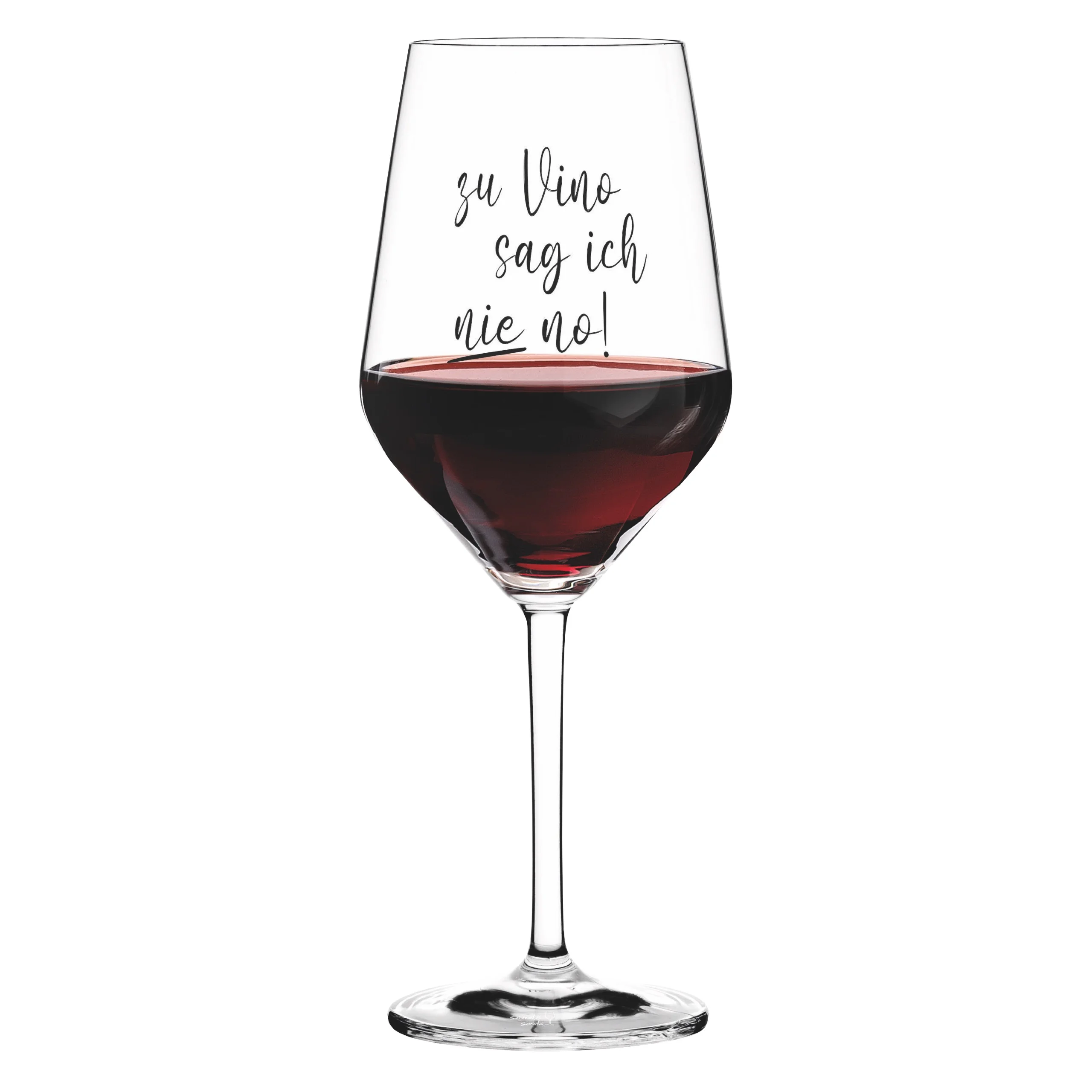 RITZENHOF Sand & Soda Weinglas - zu Vino sag ich nie no!