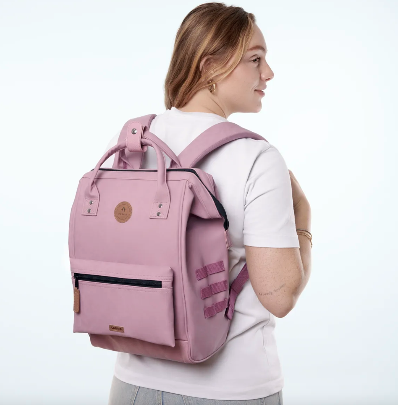 Cabaia Adventurer Rucksack Medium BARI - Rosa
