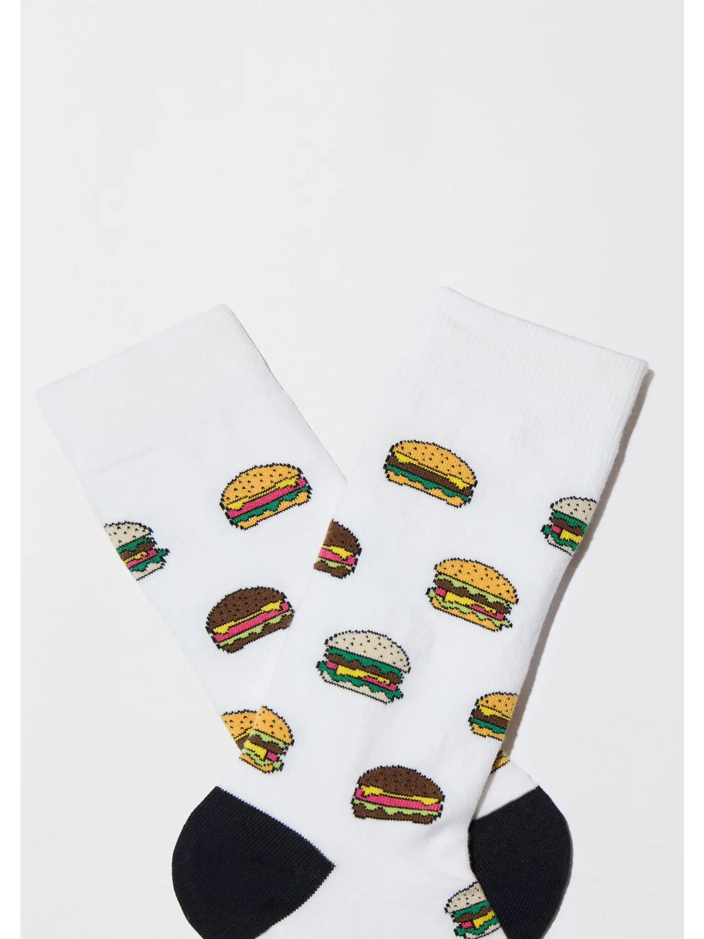 besocks BeBurger Bio Baumwolle Socken - Burger Allover
