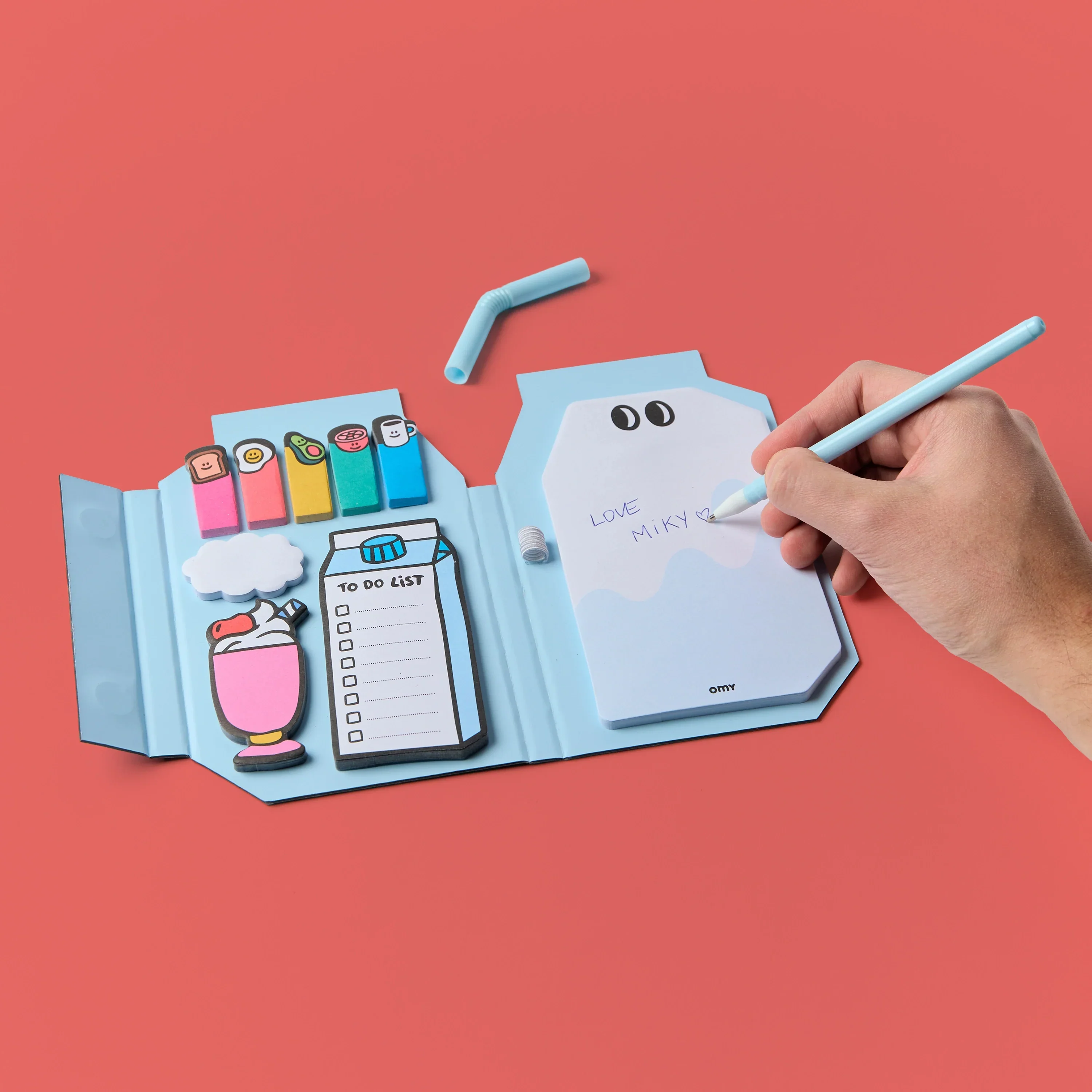 OMY MIKY Sticky Notes Set mit Stift