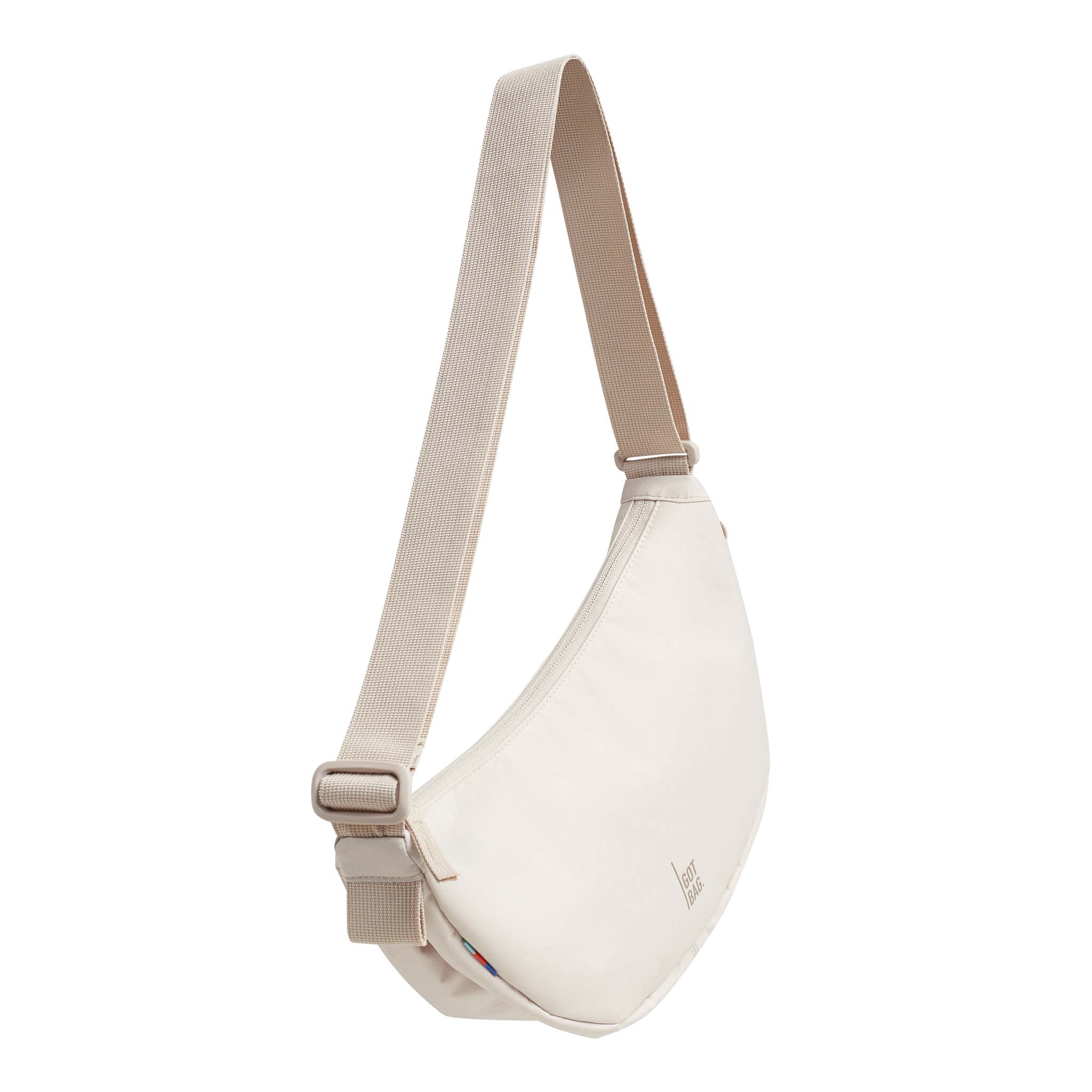 GOT BAG MOON BAG SMALL SOFT SHELL CREAM - Small Crossbody in Creme GOT BAG MOON BAG SMALL SOFT SHELL CREAM - Small Crossbody in Creme