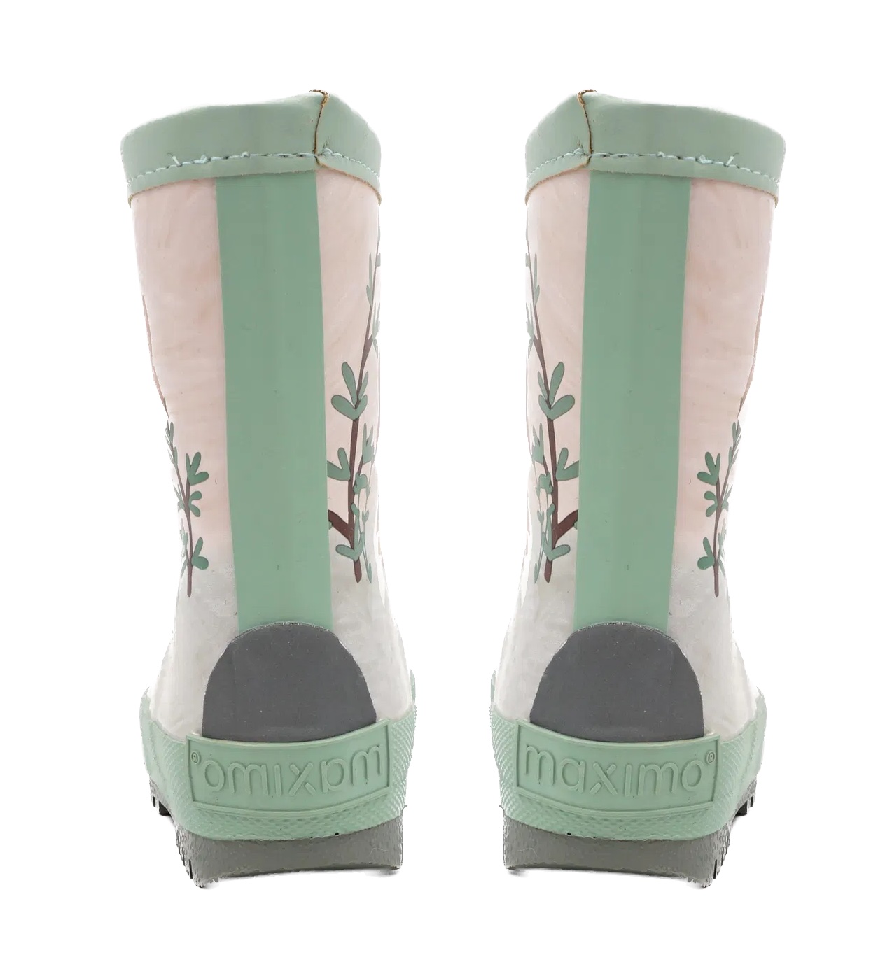 Maximo Gummistiefel Fuchs in Grün mit Winterfutter + Reflekt 3M Maximo Gummistiefel Fuchs in Grün mit Winterfutter + Reflekt 3M