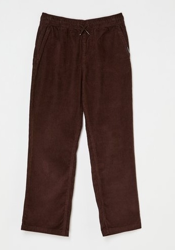 Quiksilver Taxer Cord Hose mit Stretch in Schoko Braun