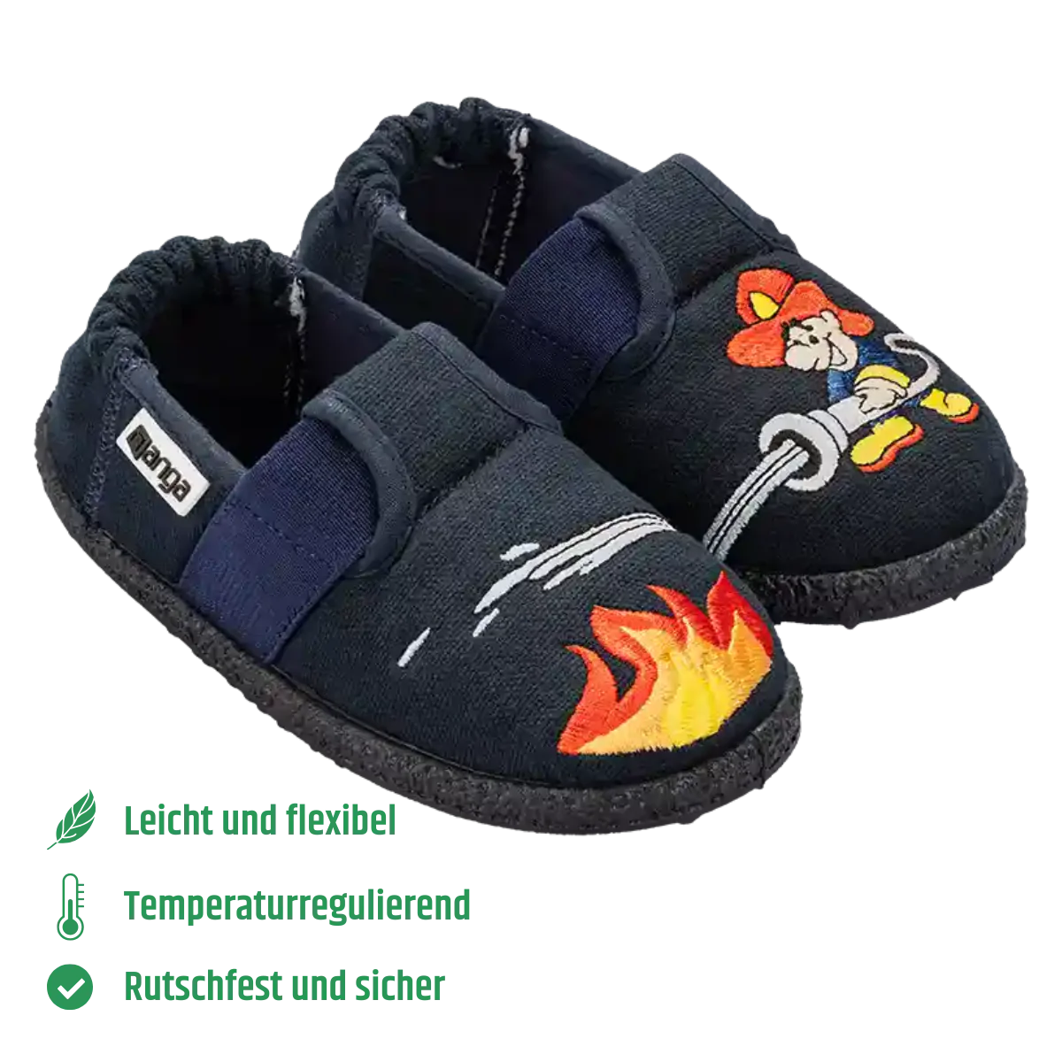 Nanga Hausschuhe - Feuerwehr 2.0 in Navy Nanga Hausschuhe - Feuerwehr 2.0 in Navy