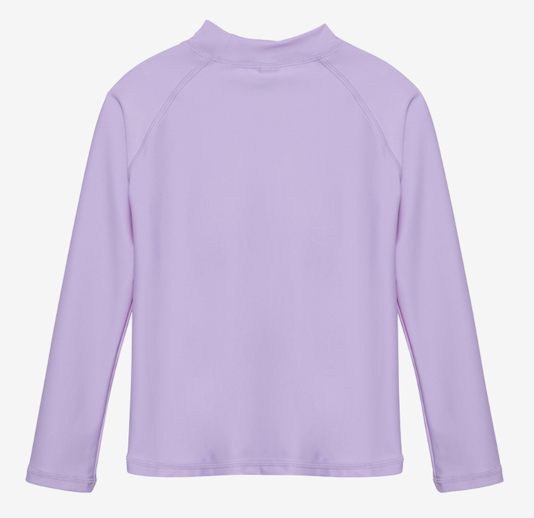 Color Kids Langarm UV Shirt - Rashguard in Lavender Flieder