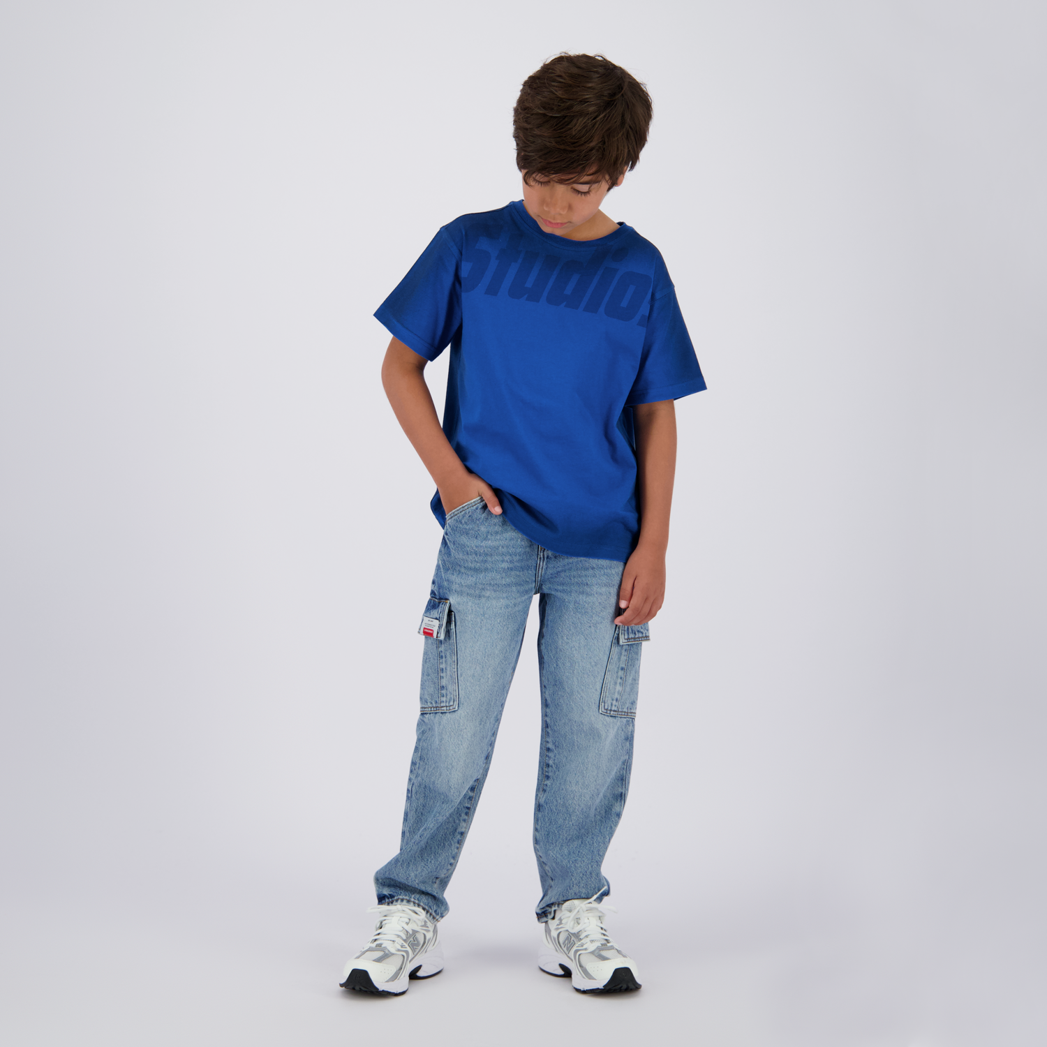 Vingino Hilo T-Shirt in Seascape blue - Studios - SALE Vingino Hilo T-Shirt in Seascape blue - Studios - SALE