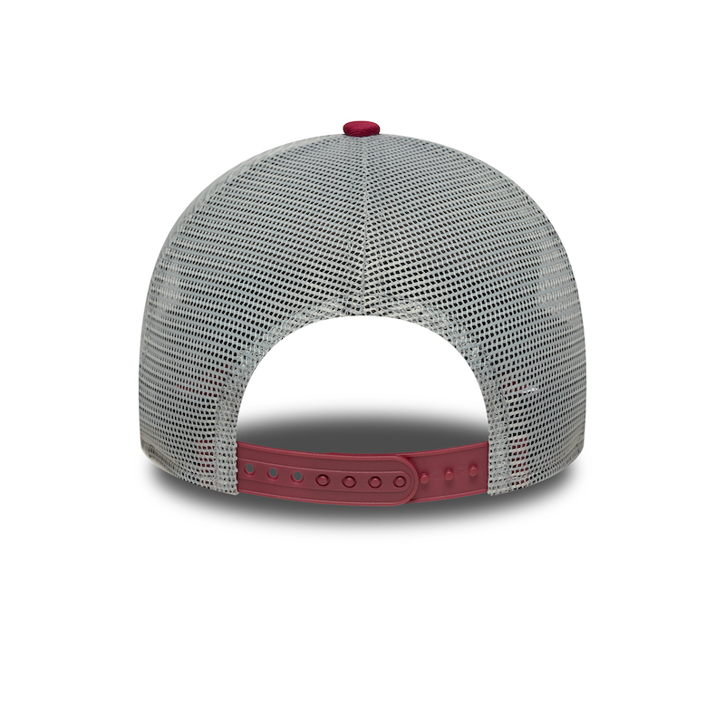 New Era Trucker Cap mit Patch in Rot LA Dodgers