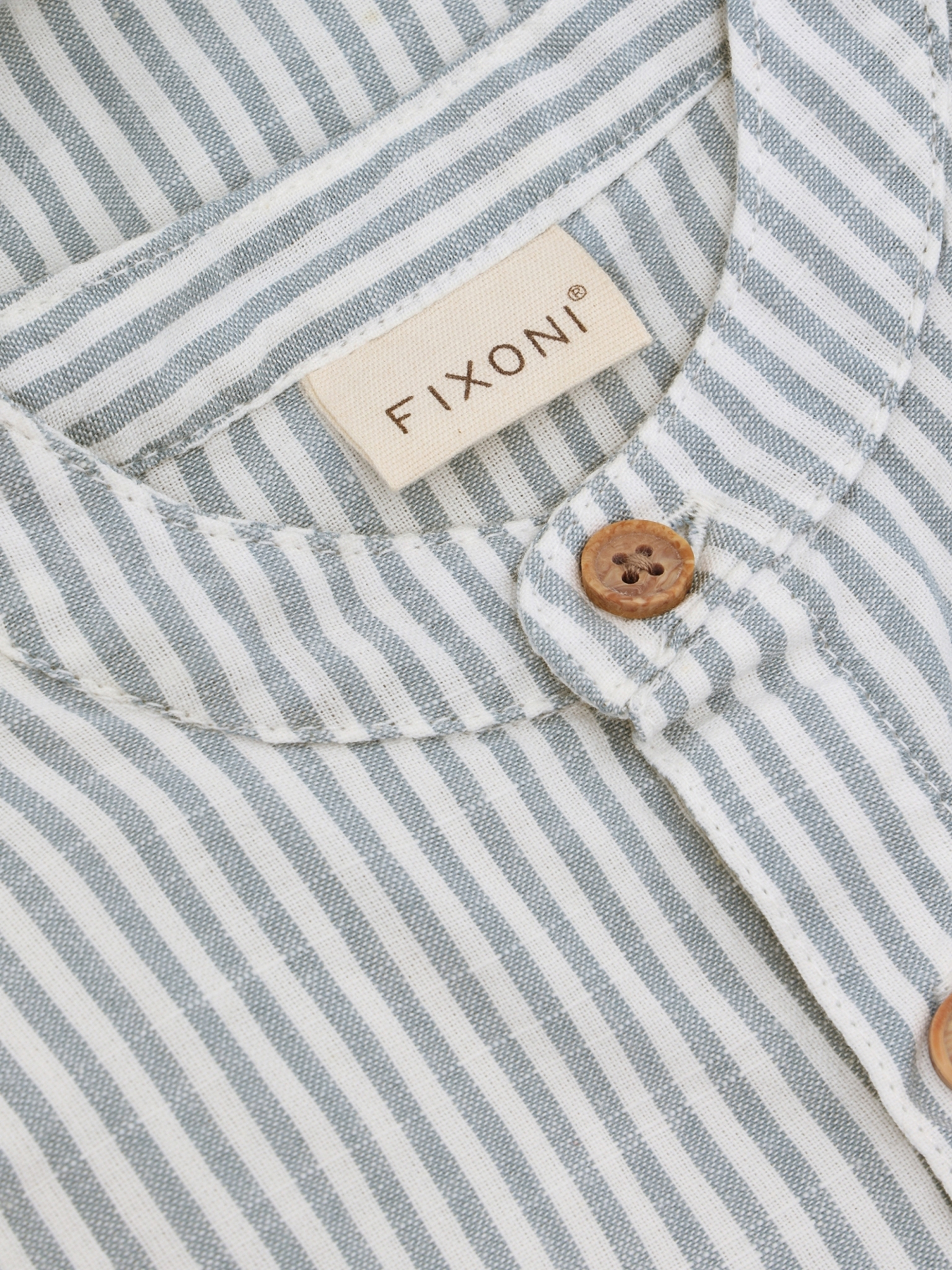 FIXONI Baby Gewebter Hemd Body - Mountain Spring - SALE FIXONI Baby Gewebter Hemd Body - Mountain Spring - SALE