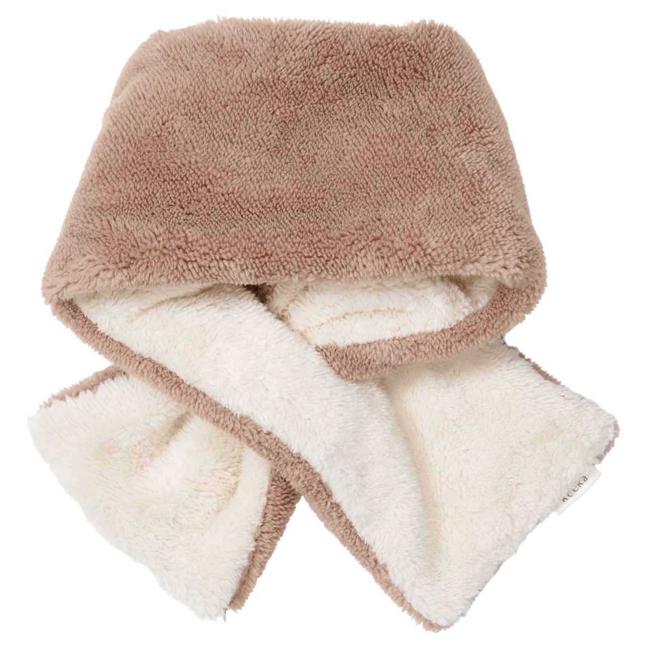 1009-9700_845_02_1920x1920 Koeka Baby Schal Malmo in Chesnut Braun & Creme Weiß - SALE