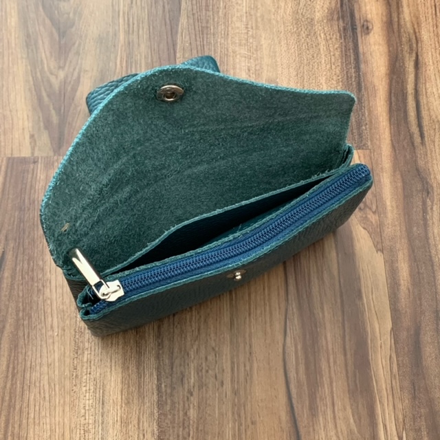 image32 Soft Leder Geldbeutel in Evergreen Grün