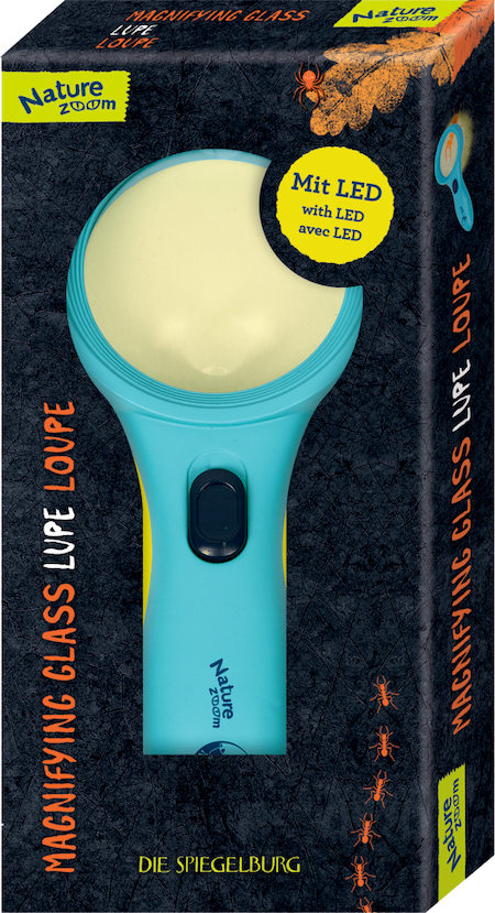 Nature Zoom Lupe (3-fache Vergrößerung) mit LED Lampe Nature Zoom Lupe (3-fache Vergrößerung) mit LED Lampe