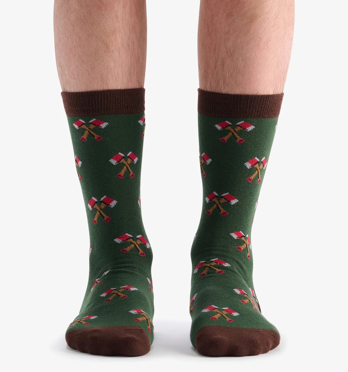 Little Blue House Herrensocken in einer Bierdose - Lumberjack Woodcutter ALE