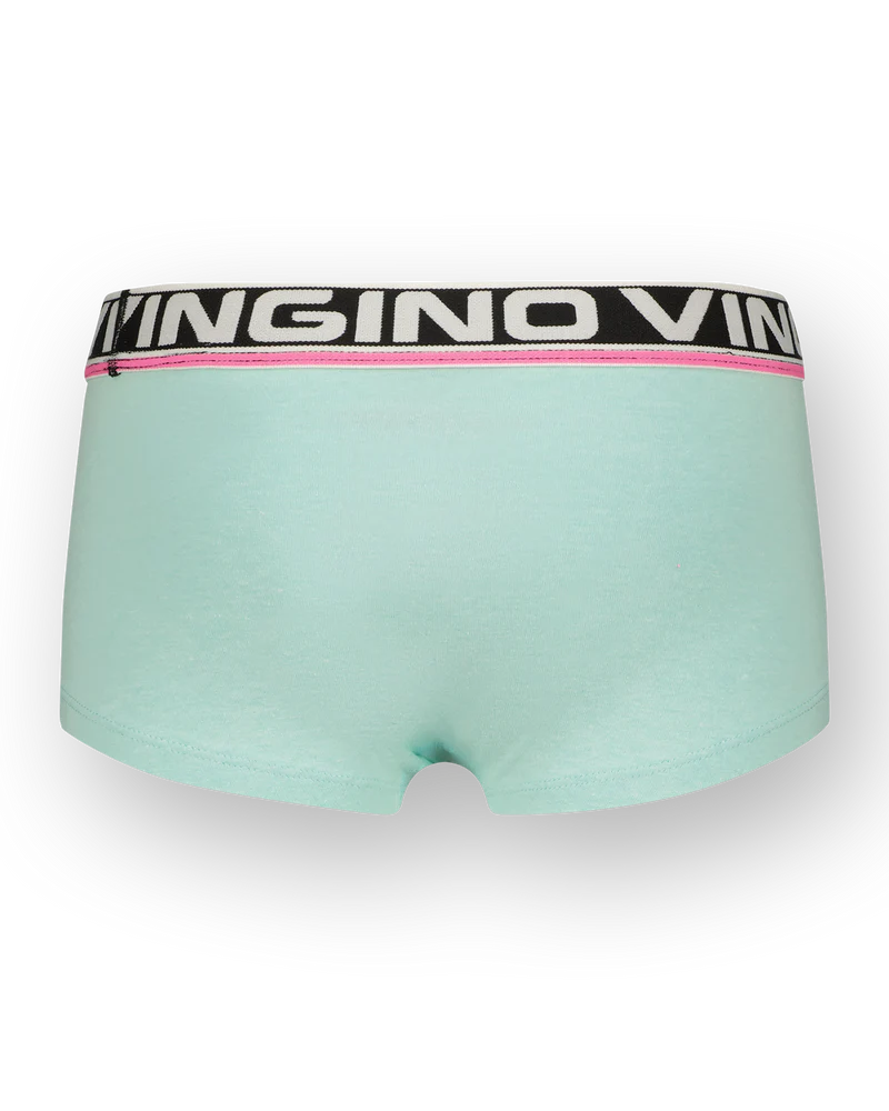 Vingino Hipster Mädchen Unterwäsche BUTTERFLY 3er Set - Neon Pink Mint/Pink/Schmetterlinge