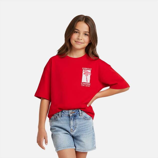 Cars Jeans Junie Kurzarm T-Shirt in Rot - Everyday Sunshine Cars Jeans Junie Kurzarm T-Shirt in Rot - Everyday Sunshine