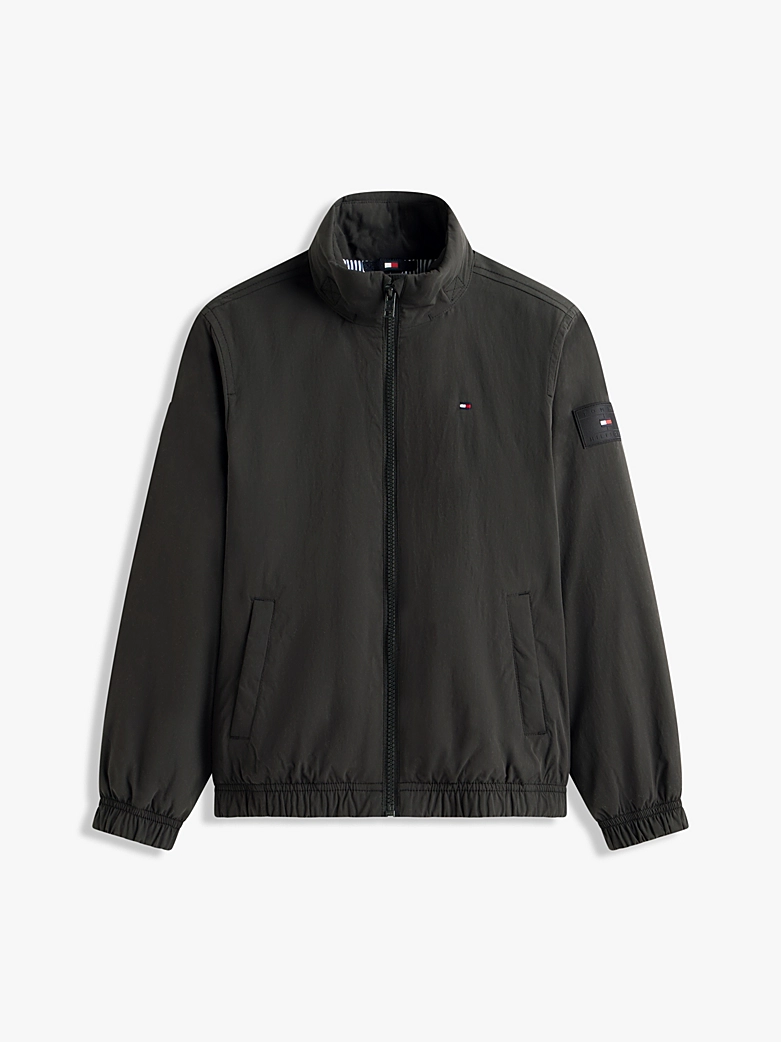Tommy Hilfiger Essential gefütterte Jungs Jacke in Schwarz - SALE