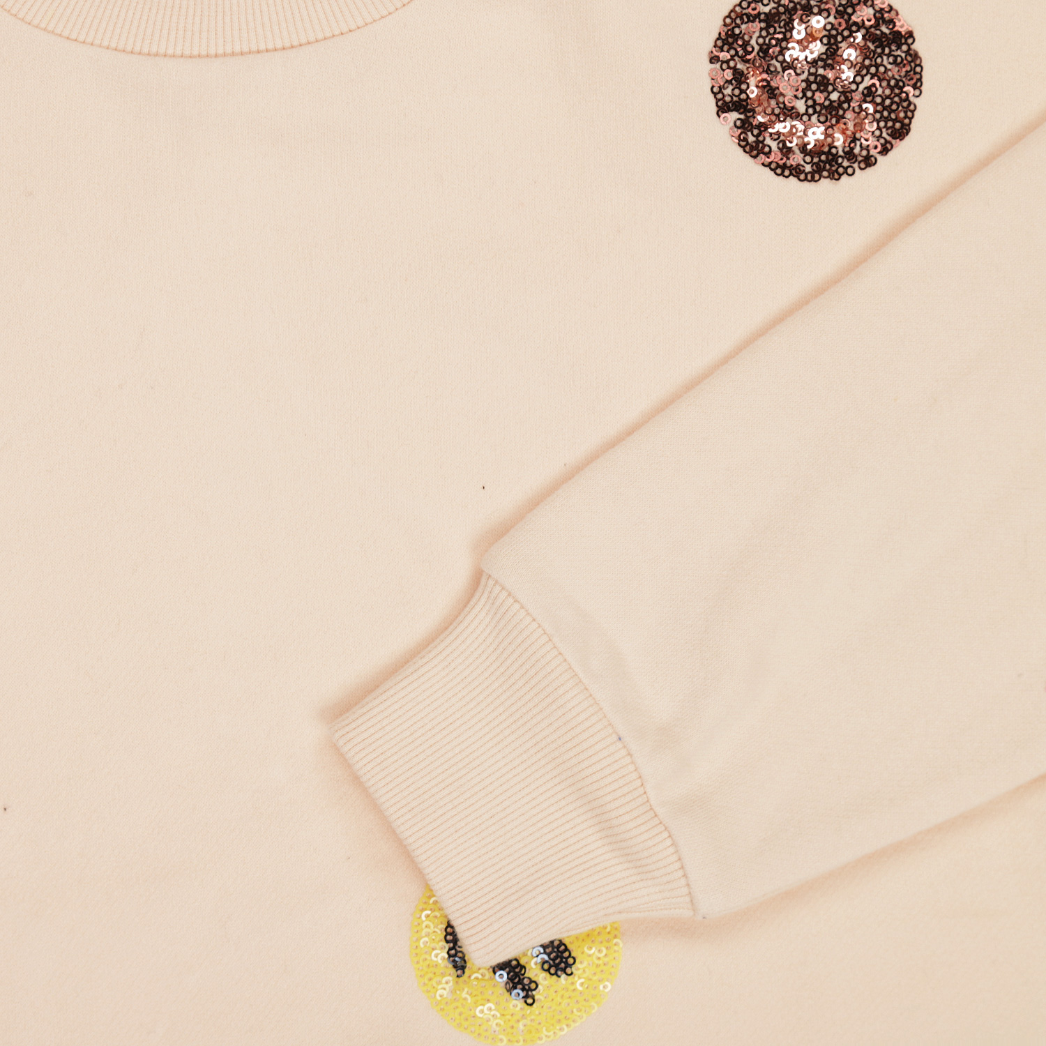 Tumble 'n Dry TND Ines Sweatshirt in Creme -Glitzer Smileys Tumble 'n Dry TND Ines Sweatshirt in Creme -Glitzer Smileys