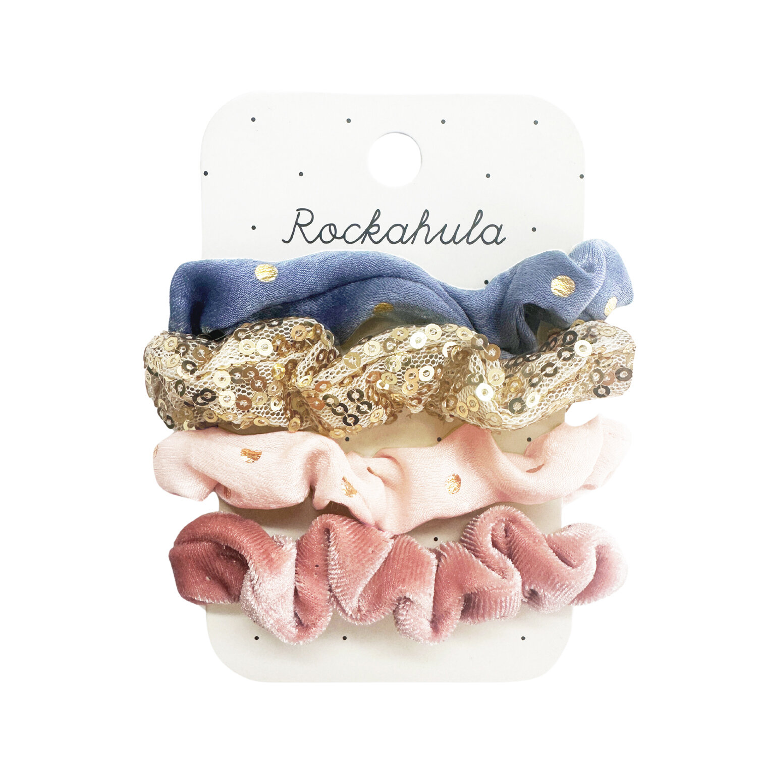 Rockahula Enchanted Scrunchie Set - Sequin and Velvet Scrunchies - Glitzer & Samt Rockahula Enchanted Scrunchie Set - Sequin and Velvet Scrunchies - Glitzer & Samt