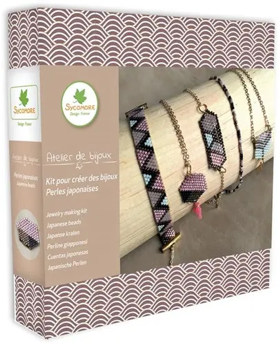 Sycomore Schmuck Bastelset japanische Perlen - kreatives Spielzeug ab 12 Jahren Sycomore Schmuck Bastelset japanische Perlen - kreatives Spielzeug ab 12 Jahren