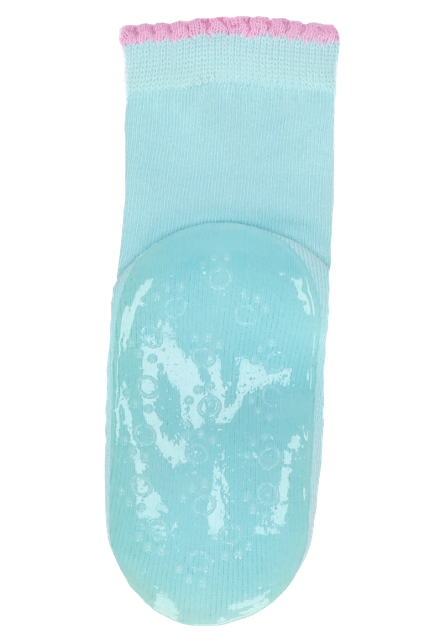 Sterntaler Fliesen Flitzer AIR Stoppersocken in Hellblau - Regenbogen